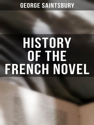 cover image of History of the French Novel